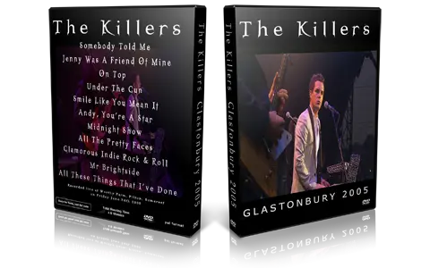 Artwork Cover of The Killers 2005-08-24 DVD Glastonbury Proshot