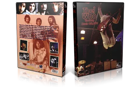 Artwork Cover of The Who Compilation DVD Voorburg 1973 Proshot
