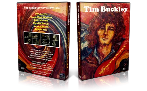 Artwork Cover of Tim Buckley 1970-09-15 DVD Los Angeles Proshot