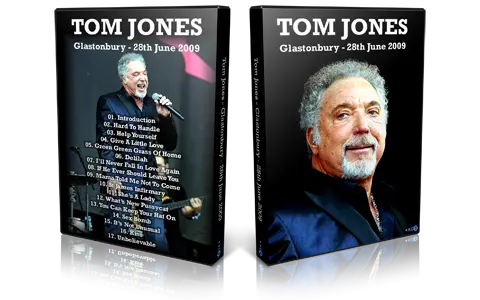 Artwork Cover of Tom Jones 2008-06-28 DVD Glastonbury Proshot