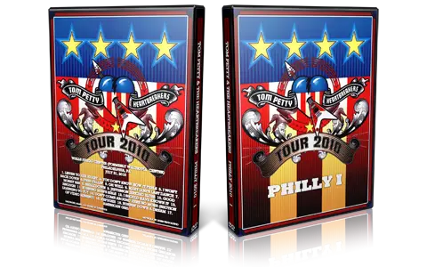 Artwork Cover of Tom Petty 2010-07-31 DVD Philadelphia Audience