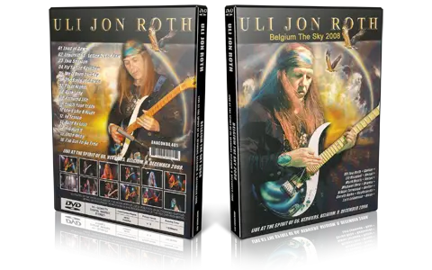 Artwork Cover of Uli Jon Roth 2008-12-09 DVD Vieviers Audience