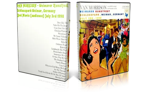 Artwork Cover of Van Morrison 1998-07-03 DVD Weimar Audience