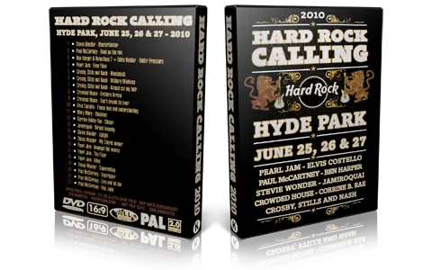 Artwork Cover of Various Artists 2010-00-00 DVD Hard Rock Calling 2010 Proshot
