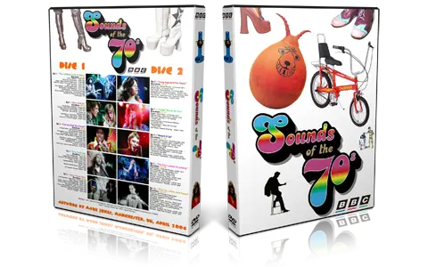 Artwork Cover of Various Artists Compilation DVD Sounds Of The Seventies Vol 1 Proshot