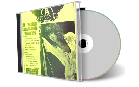 Artwork Cover of Aerosmith 1977-11-25 CD Las Vegas Audience