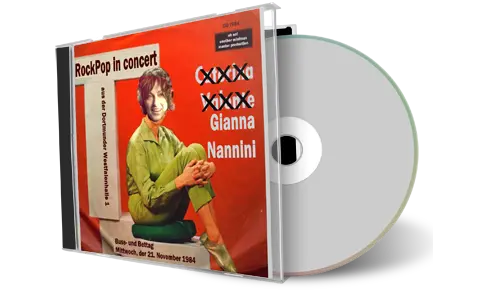 Artwork Cover of Gianna Nannini 1984-11-21 CD Dortmund Audience