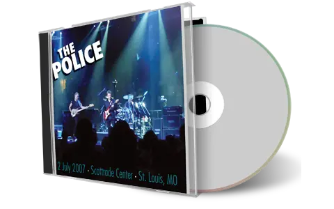 Artwork Cover of The Police 2007-07-02 CD St Louis Audience