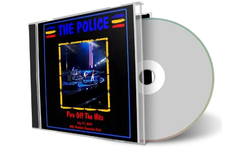 Artwork Cover of The Police 2007-07-31 CD Hartford Audience