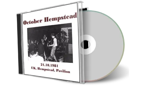 Artwork Cover of U2 1981-10-21 CD Hemel Hempstead Audience