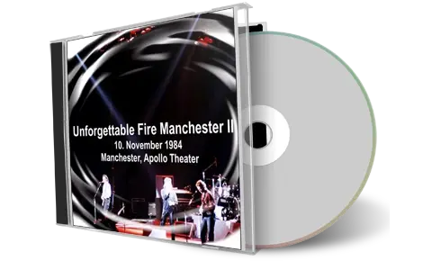Artwork Cover of U2 1984-11-10 CD Manchester Audience