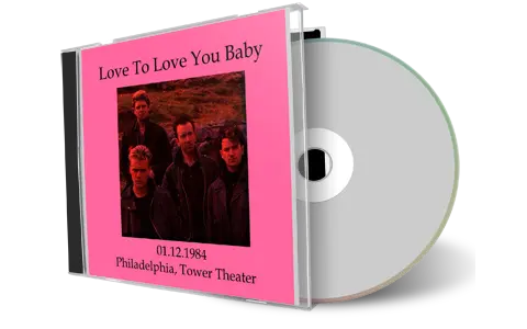 Artwork Cover of U2 1984-12-01 CD Philadelphia Audience