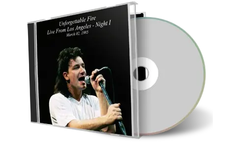 Artwork Cover of U2 1985-03-02 CD Los Angeles Audience