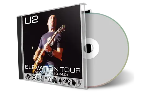 Artwork Cover of U2 2001-10-24 CD New York Audience
