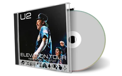 Artwork Cover of U2 2001-10-27 CD New York Audience