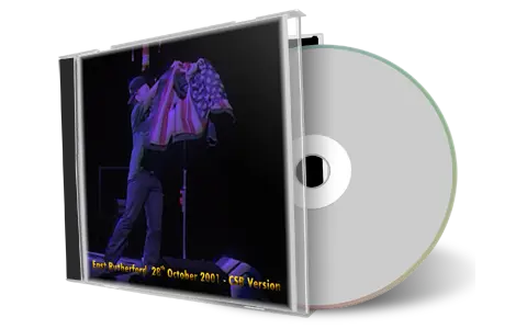 Artwork Cover of U2 2001-10-28 CD East Rutherford Audience