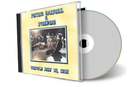 Artwork Cover of Peter Gabriel 1982-07-18 CD Shepton Mallet Audience
