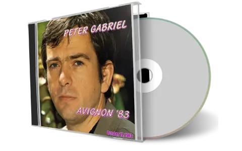 Artwork Cover of Peter Gabriel 1983-10-19 CD Avignon Audience