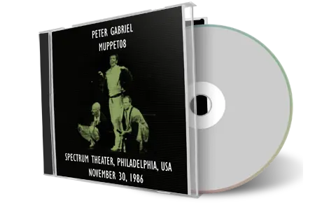 Artwork Cover of Peter Gabriel 1983-11-30 CD Philadelphia Audience