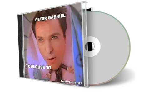 Artwork Cover of Peter Gabriel 1987-09-26 CD Toulouse Audience