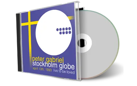 Artwork Cover of Peter Gabriel 1993-04-13 CD Stockholm Audience