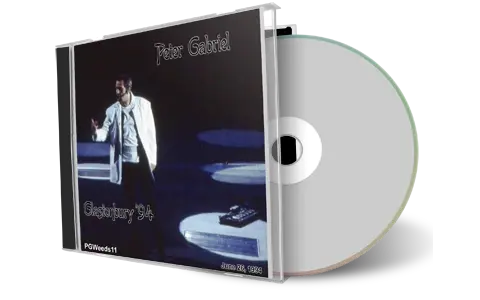 Artwork Cover of Peter Gabriel 1994-06-26 CD Glastonbury Audience