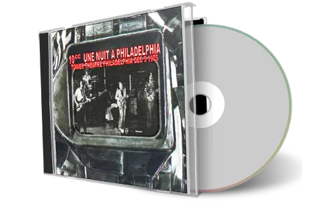 Artwork Cover of 10CC 1975-12-05 CD Philadelphia Audience
