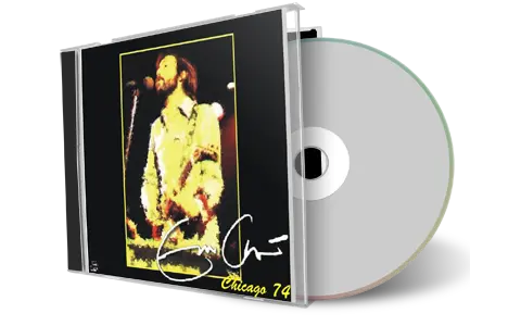 Artwork Cover of Eric Clapton 1974-07-02 CD Chicago Soundboard