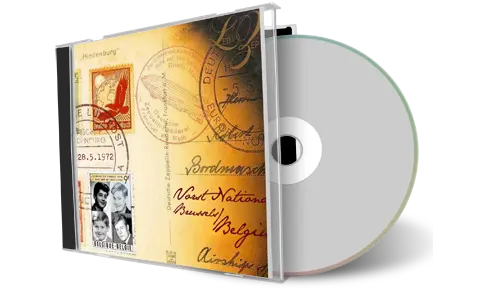 Artwork Cover of Led Zeppelin 1972-05-28 CD Brussels Audience