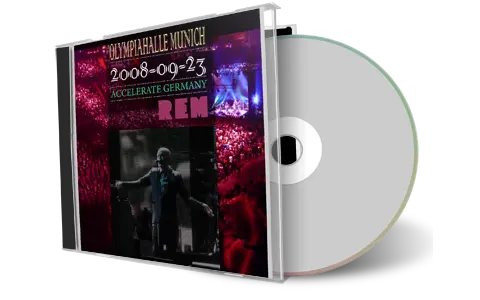 Artwork Cover of REM 2008-09-23 CD Munich Audience
