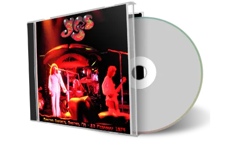 Artwork Cover of Yes 1974-02-26 CD Boston Audience