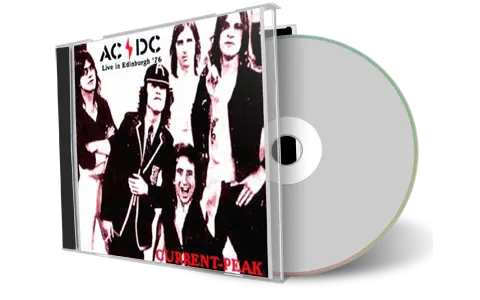 Artwork Cover of ACDC 1976-06-12 CD Edinburgh Audience