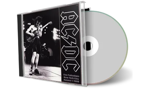 Artwork Cover of ACDC 1980-08-01 CD New York Audience
