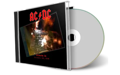 Artwork Cover of ACDC 2008-12-16 CD Atlanta Audience