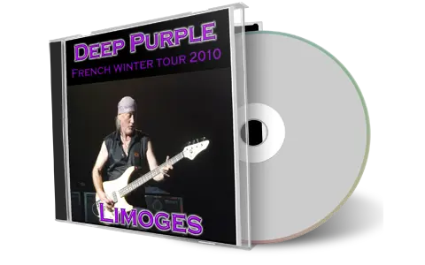 Artwork Cover of Deep Purple 2010-12-10 CD Limoges Audience