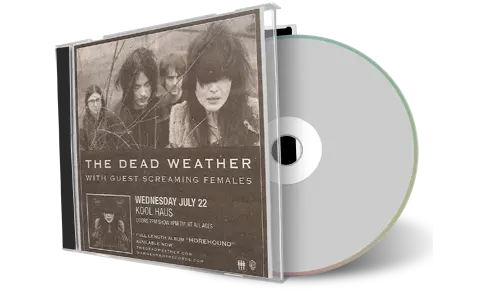 Artwork Cover of Dead Weather 2009-07-22 CD Toronto Audience