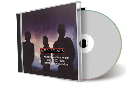 Artwork Cover of Simple Minds 1989-08-26 CD London Audience