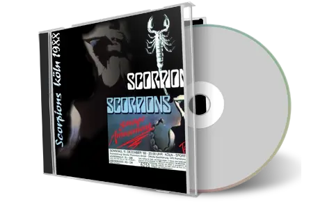 Artwork Cover of Scorpions 1988-12-11 CD Cologne Audience