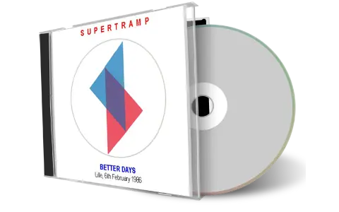 Artwork Cover of Supertramp 1986-02-06 CD Lille Audience