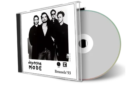 Artwork Cover of Depeche Mode 1993-05-24 CD Brussels Audience
