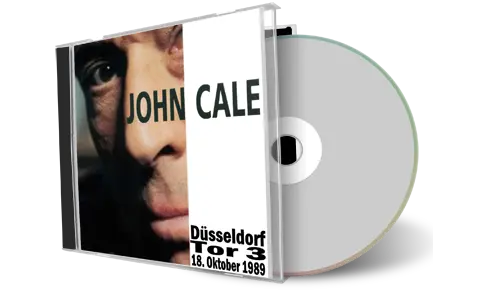 Artwork Cover of John Cale 1989-10-18 CD Dusseldorf Audience