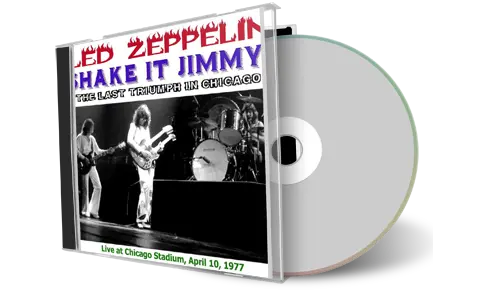 Artwork Cover of Led Zeppelin 1977-04-10 CD Chicago Audience