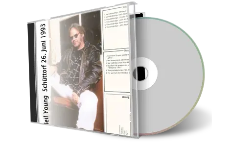 Artwork Cover of Neil Young 1993-06-26 CD Schuttorf Audience