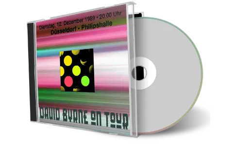 Artwork Cover of David Byrne 1989-12-12 CD Dusseldorf Audience