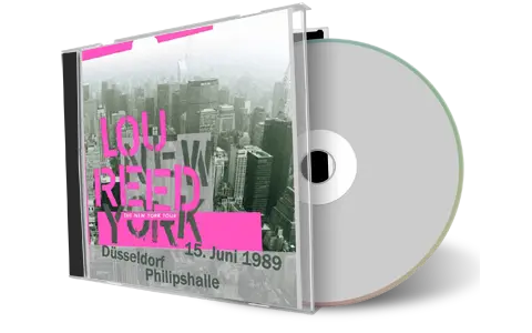 Artwork Cover of Lou Reed 1989-06-15 CD Dusseldorf Audience