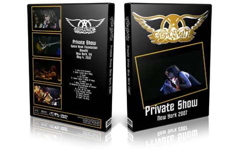 Artwork Cover of Aerosmith 2007-05-04 DVD New York City Proshot