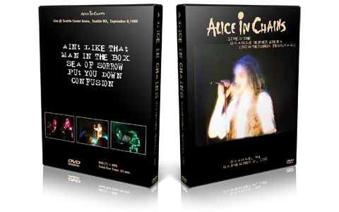 Artwork Cover of Alice in Chains 1990-09-09 DVD Seattle Audience