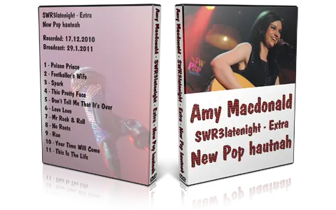 Artwork Cover of Amy MacDonald 2011-01-29 DVD Baden-Baden Proshot