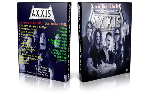Artwork Cover of Axxis Compilation DVD Cologne and Munich 1990-1995 Proshot