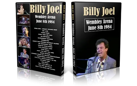 Artwork Cover of Billy Joel 1984-06-08 DVD London Proshot